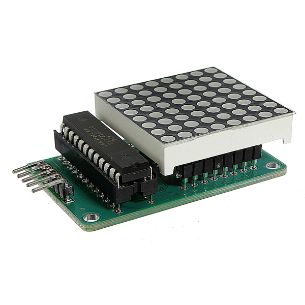 10Pcs MAX7219 Dot Matrix Module DIY Kit 5V 8*8 SCM Control Board For Arduino 7
